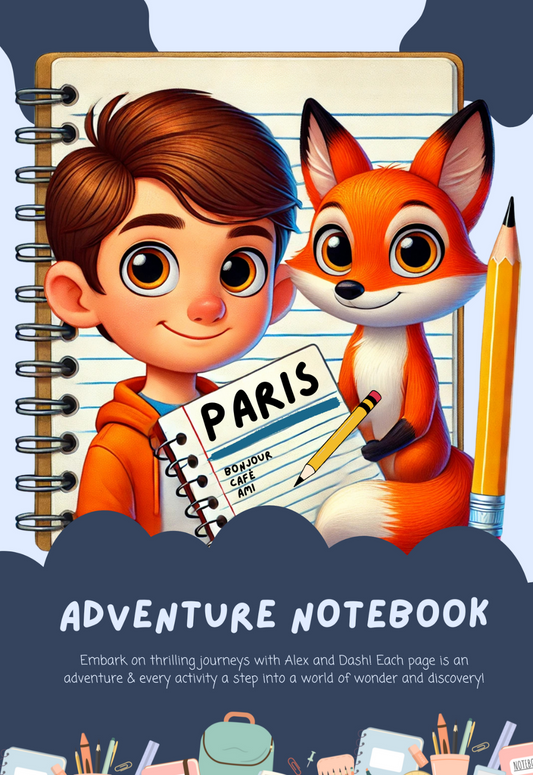 Paris Adventure Notebook